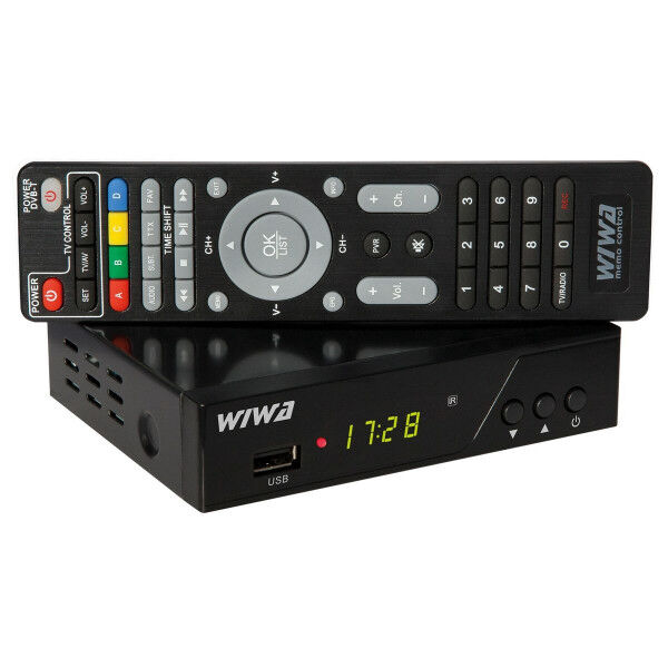 Sintonizador TDT Wiwa TUNER DVB-T/T2 H.265 PRO