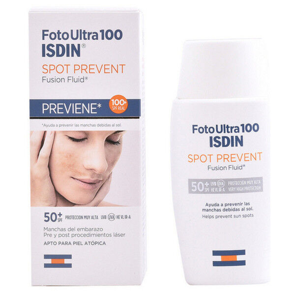 Kremas nuo saulės veidui Spot Prevent Isdin Foto Ultra SPF 50+ (50 ml) SPF 50+ 50 ml