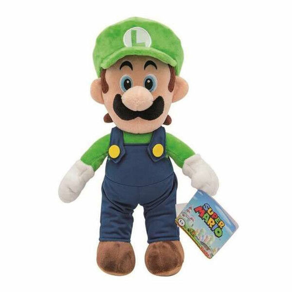 Jouet Peluche Simba Super Mario Bros Luigi (30 cm)