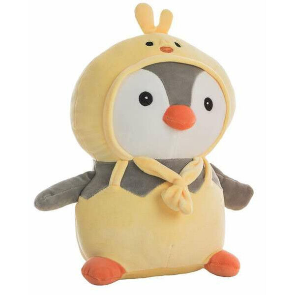 Jouet Peluche Kit Pingouin Jaune 36 cm