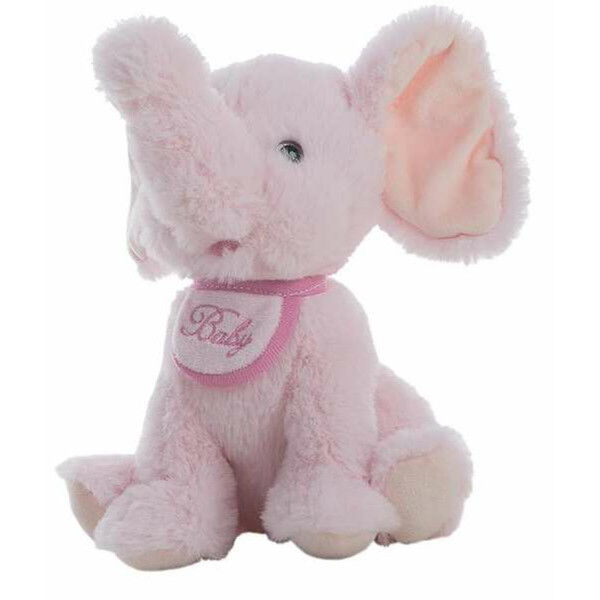 Elefante de Peluche Pupy Rosa 26 cm