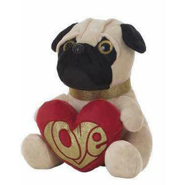 Jouet Peluche Pug 26 cm