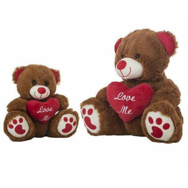 Peluche Amour Oso Corazón 28 cm