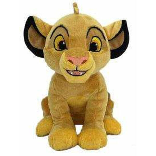 Fluffy toy The Lion King Simba 35 cm Multicolour Polyester