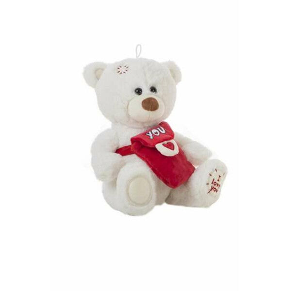 Peluche Oso 25 cm Blanco