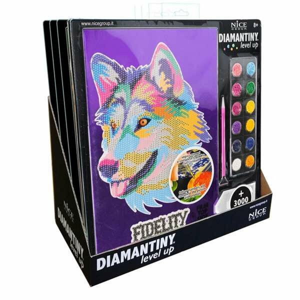 Educational Game Crystal Art Diamantiny Surtido 3 32 x 32 x 2,4 cm