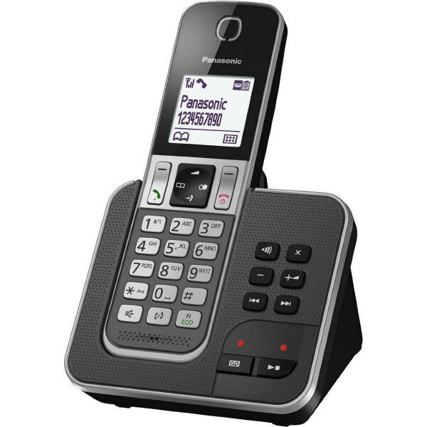 Belaidis telefonas Panasonic KX-TGD320FRG Balta Juoda Pilka