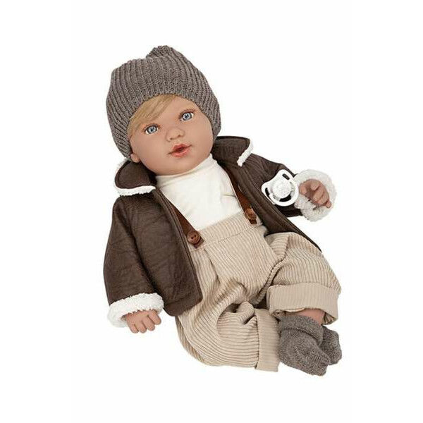 Baby doll Arias Elegannce Iria Brown Grey 45 cm