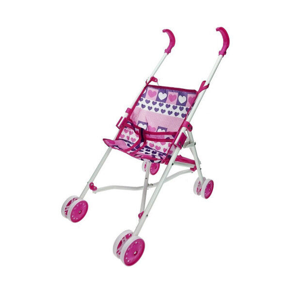 Carrito para Muñecas Reig Azul Rosa Plegable 25,5 x 41,5 x 55,5 cm