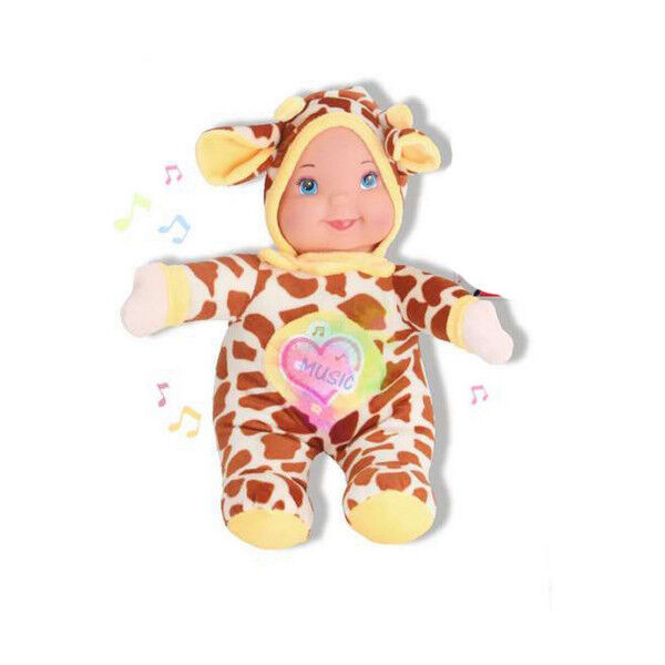 Muñeca bebé Reig Peluche Musical 35 cm Jirafa