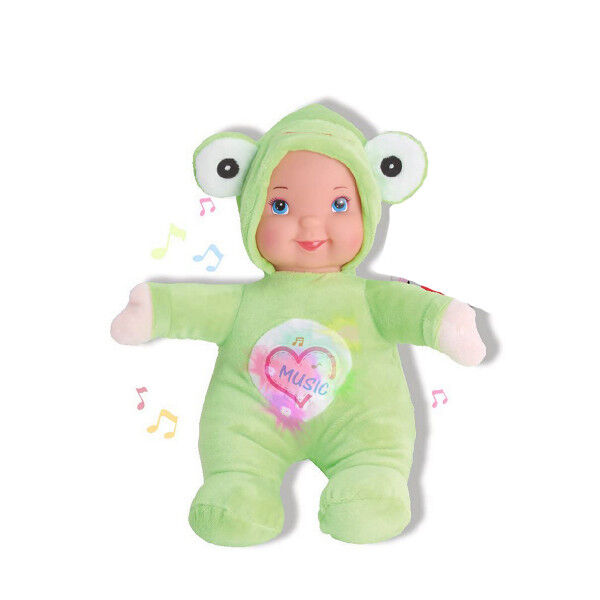 Muñeca bebé Reig Peluche Musical 35 cm Rana