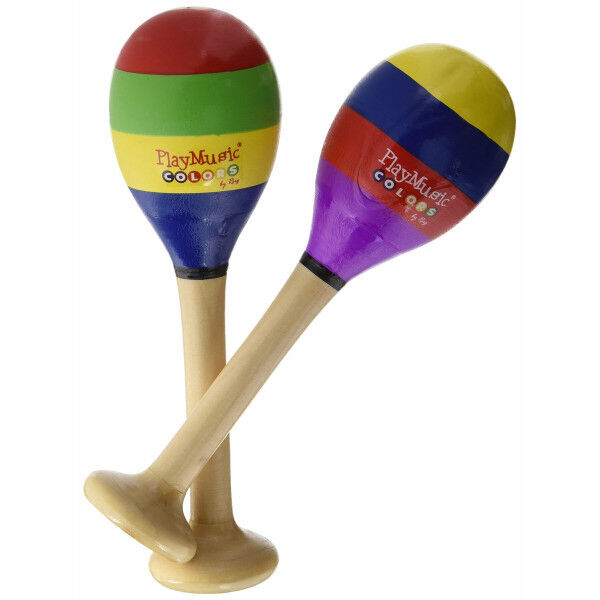 Maracas Reig Multicolor Madera Plástico 20 cm