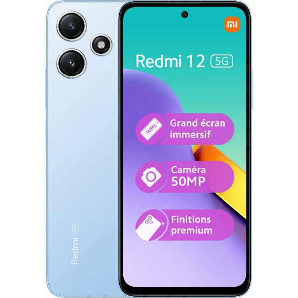 Išmanusis Telefonas Xiaomi Redmi 12 5G 6,79" Mediatek Helio G88 4 GB RAM 128 GB Mėlyna Celeste