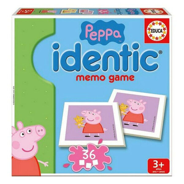 Juego de Cartas Peppa Pig Identic Memo Game Educa 16227