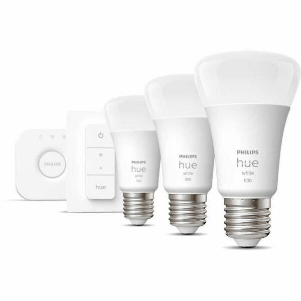 LED lemputė Philips Starter Kit E27 9,5 W Balta F (3 vnt.)