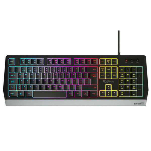 Gaming Keyboard Genesis NKG-1817 Spanish Qwerty Multicolour RGB Portuguese