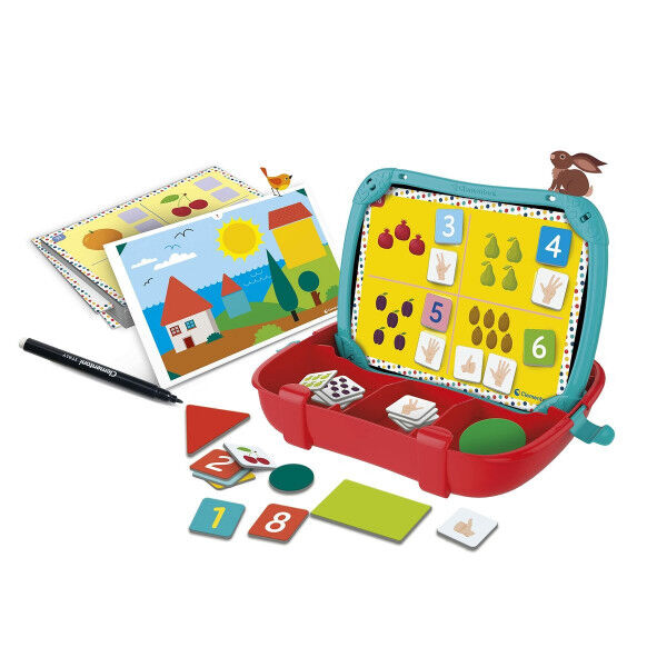 Gra Edukacyjna dla Dzieci Clementoni Case Figures Shapes (FR)