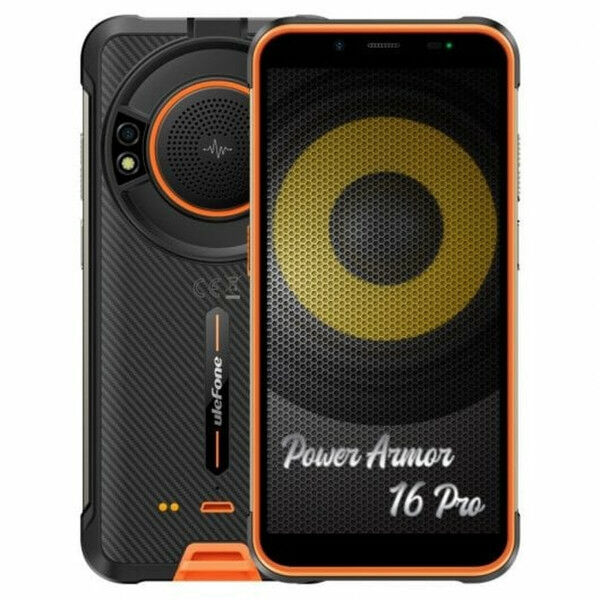 Išmanusis Telefonas Ulefone Ulefone Power Armor 16 Pro 5,93" Octa Core 4 GB RAM 64 GB 128 GB Oranžinė