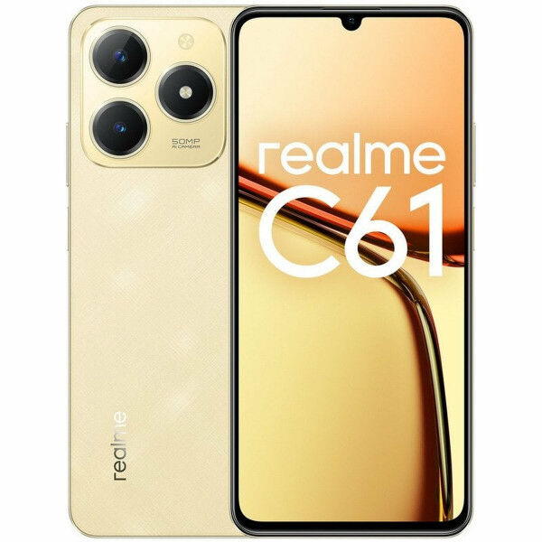 Išmanusis Telefonas Realme REALME C61 6,7" 6 GB RAM 256 GB Auksinis