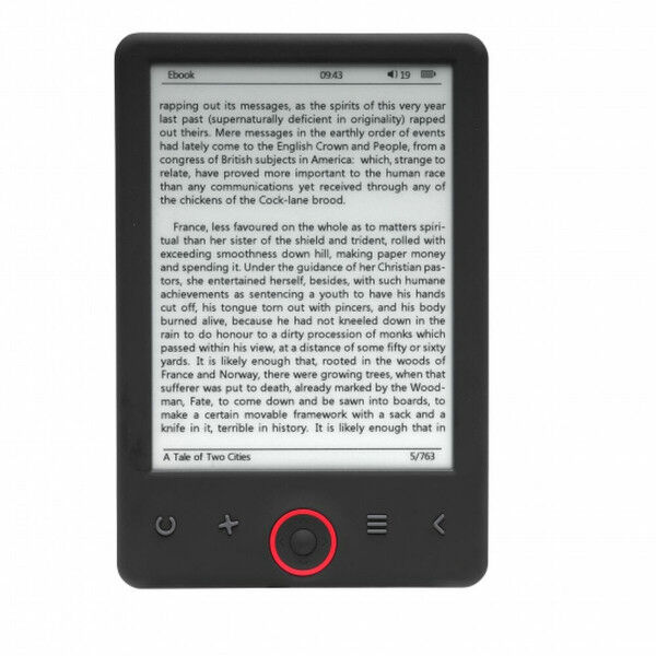 eBook Denver Electronics 635L 4GB Noir 6"