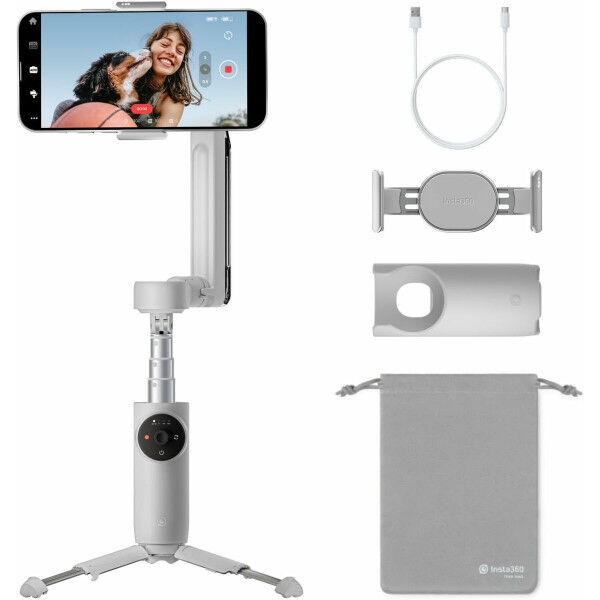 Soporte para Smartphone con Estabilizador Manual Insta360 Flow (Reacondicionado A)