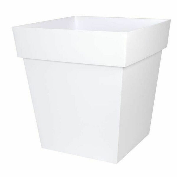 Pot EDA Tuscany Carré Blanc Ø 50 cm