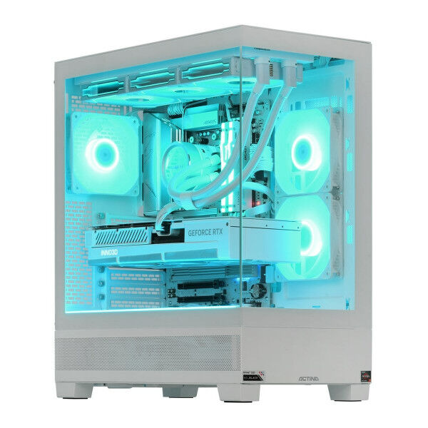 PC de Sobremesa Actina AMD Ryzen 7 7800X3D 32 GB RAM 1 TB SSD NVIDIA GEFORCE RTX 4080 SUPER