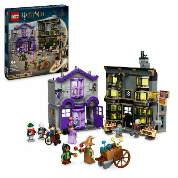 Juego de Construcción Lego Harry Potter 76439 Ollivander and Madame Malkin's Stores Multicolor 744 Piezas