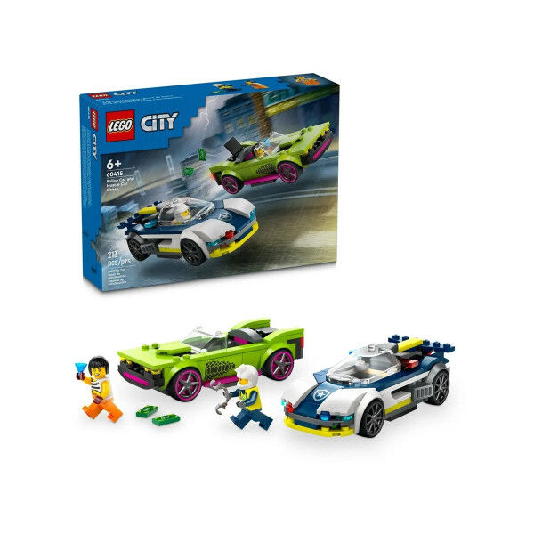 Set de construction Lego 60415 Police Car and Muscle Car Chase Multicouleur 213 piezas