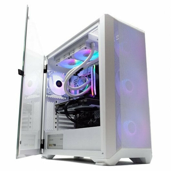 Stalinis kompiuteris PcCom PCC-IMP3-13600KF-4070W-WHT i5-13600KF 32 GB RAM 1 TB SSD Nvidia Geforce RTX 4070