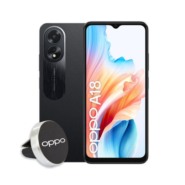 Smartphone Oppo A18 6,1" Octa Core MediaTek Helio G85 4 GB RAM 128 GB Negro