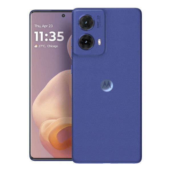 Išmanusis Telefonas Motorola 6,67" Qualcomm Snapdragon 6 Gen 3 8 GB RAM 256 GB Mėlyna