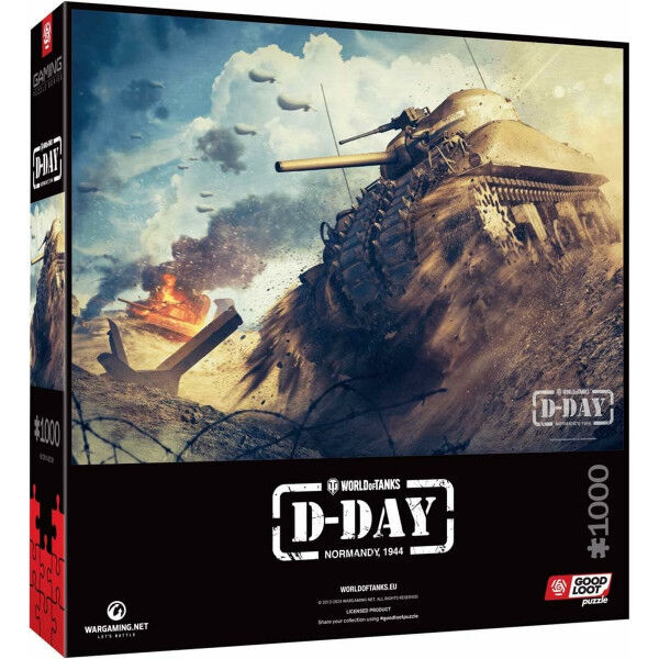 Puzzle Good Loot World of Tanks: D-Day 1000 Stücke