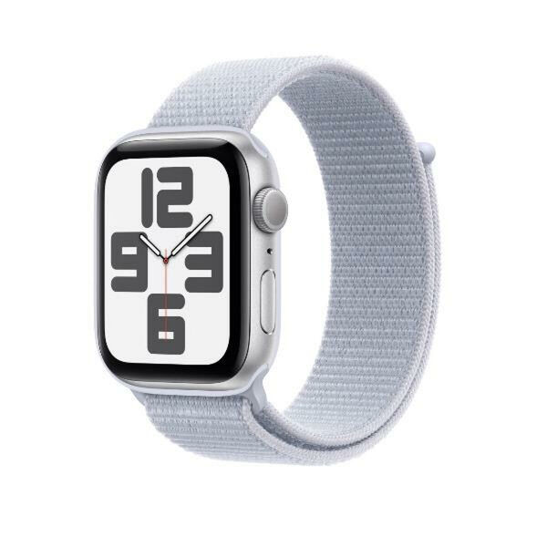 Montre intelligente Apple Watch SE 1,78" Bleu Argenté Ø 44 mm