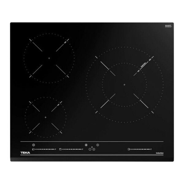 Placa de Inducción Teka IZC63015BKMSS 60 cm (3 Zonas de Cocción)