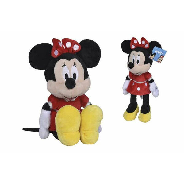 Jouet Peluche Minnie Mouse 35 cm Rouge