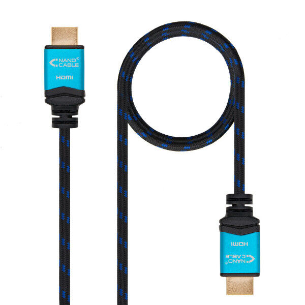 Cable HDMI NANOCABLE 10.15.3705 V2.0 Negro 5 m