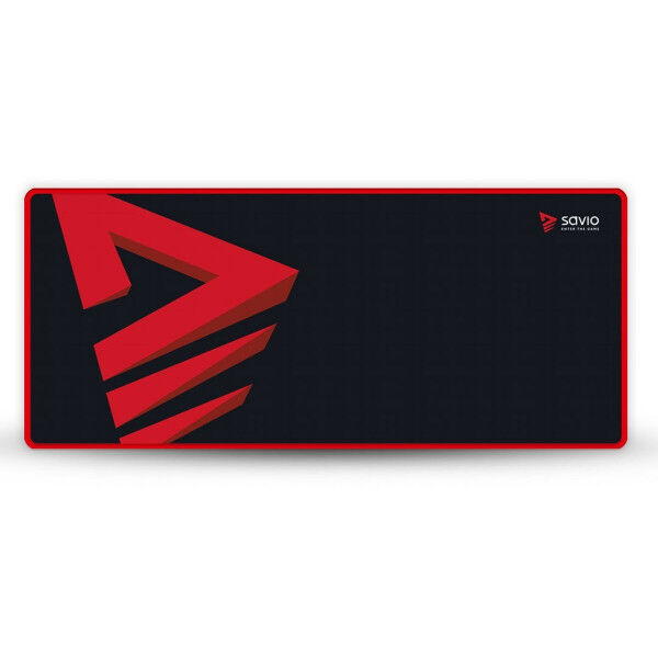 Mousepad Savio Turbo Dynamic XL Schwarz gedruckt