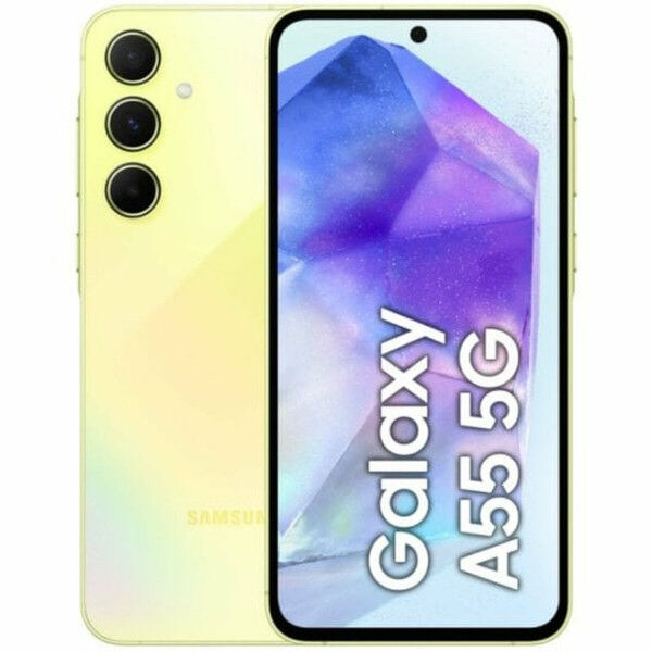 Išmanusis Telefonas Samsung Galaxy A55 6,7" Octa Core 256 GB Geltona 8 GB RAM