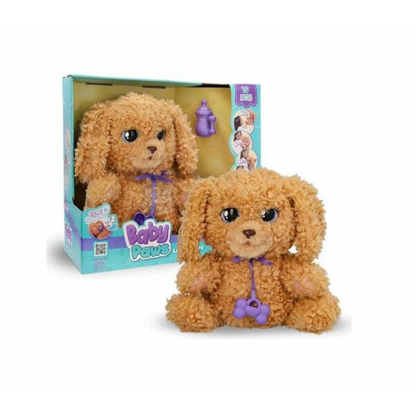 Peluche con Sonido IMC Toys Baby Paw 20 x 29 x 13 cm Multicolor