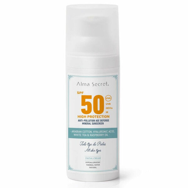 Protector Solar Alma Secret High Protection Spf 50 50 ml