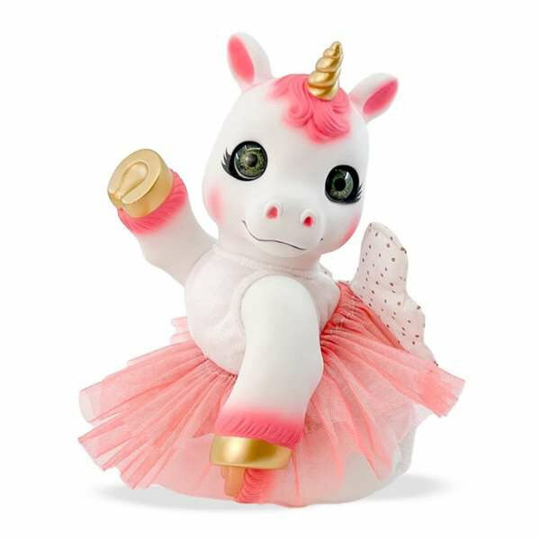 Muñeco Bebé Berjuan Anireal 35 cm Rosa Unicornio