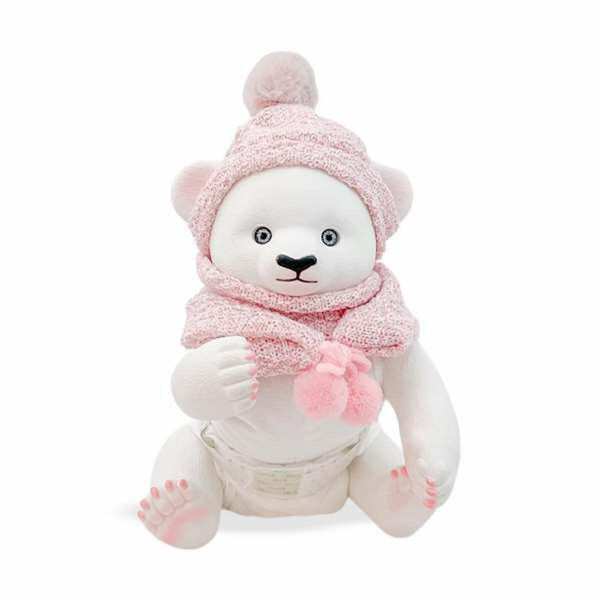 Peluche Berjuan Anireal Oso polar 35 cm