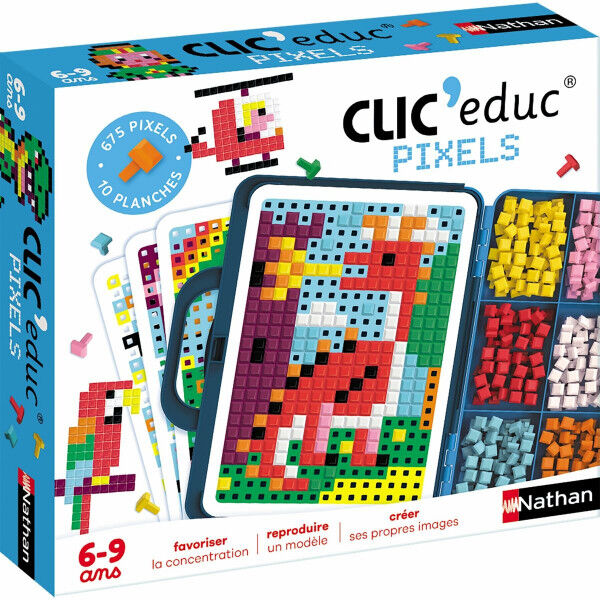 Gra Planszowa Nathan Clic'educ pixels