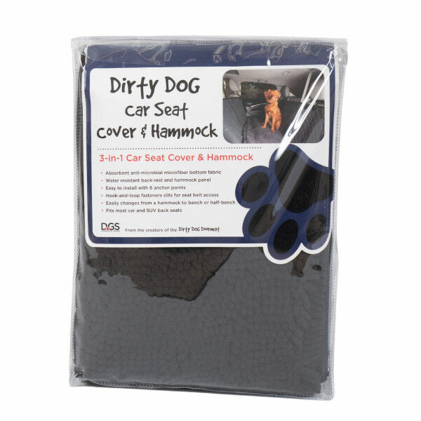 Seat protector Dog Gone Smart Black 137 x 55 cm