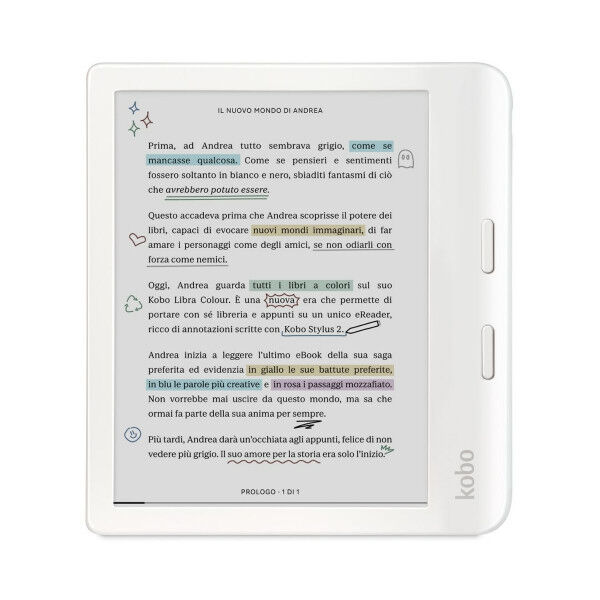 e-book Rakuten N428-KU-WH-K-CK Biały 32 GB 7"