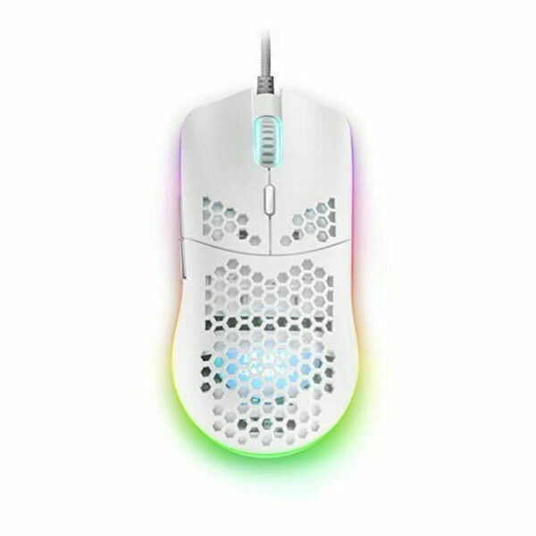 Ratón Gaming con LED Mars Gaming MMAX 220 ips 12400 dpi