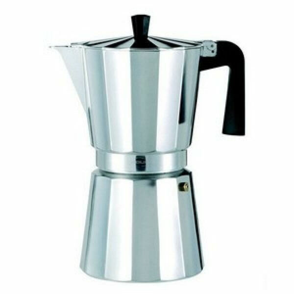 Cafetera Italiana Valira VITRO 6T Plateado Aluminio 6 Tazas