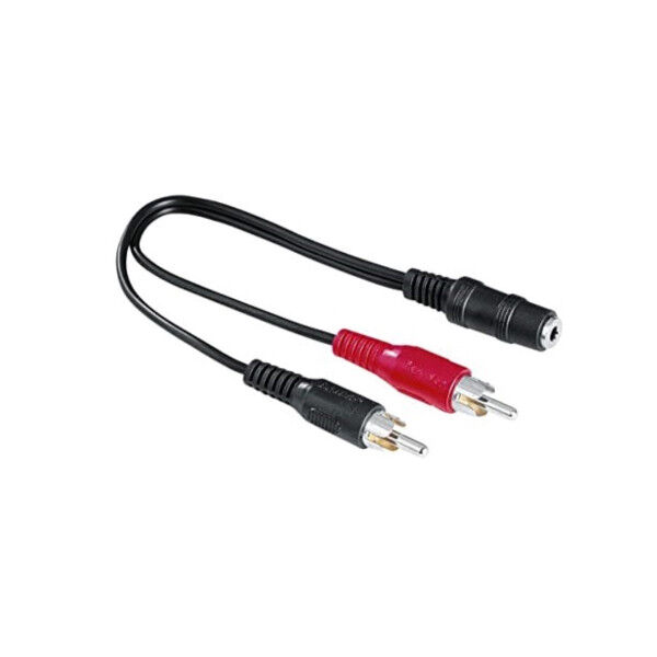 Kabel Audio Jack do 2 RCA Hama 00116011