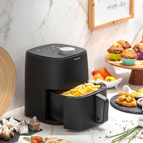 Frytkownica Airfryer InnovaGoods Czarny 1200W 2L